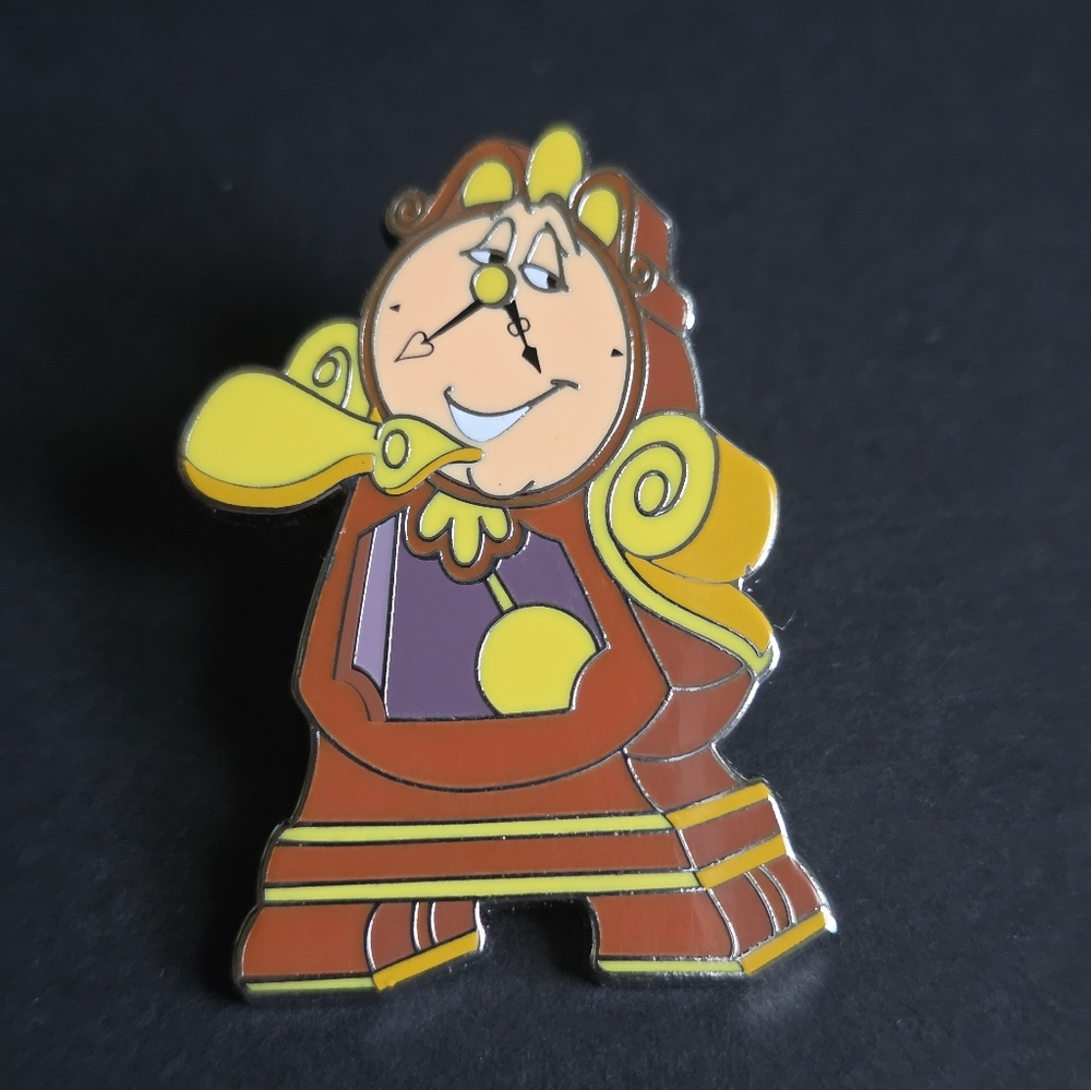 Disney Pin: Cogsworth From Beauty And The Beast